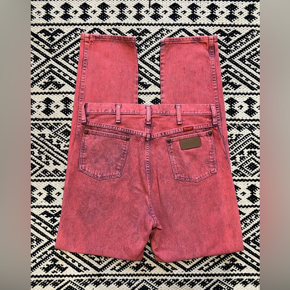 Vintage Acid Wash Wranglers